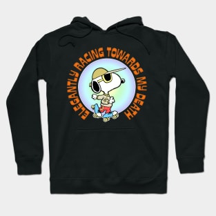 Elegantly Racing Towards My Death / Nihilism Design Hoodie